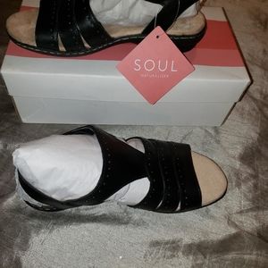 Womens Black Soul Naturalizer Shoes Size 7.5.
